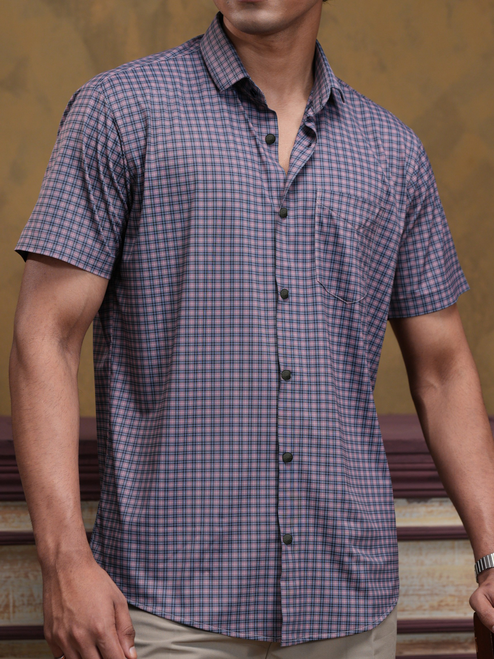 Cotton blended stitch fabric (china)